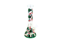 Clear Glass Waterpipe (Fruit Prints)