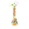 Clear Glass Waterpipe with Onepiece Print (H25cm)
