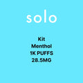 Solo Kit & Pods 1K Puffs 0MG & 28.5MG