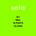 Solo Kit & Pods 1K Puffs 0MG & 28.5MG