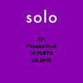 Solo Kit & Pods 1K Puffs 0MG & 28.5MG