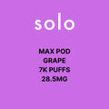 Solo Max Kits & 7K Puff Pods 28.5MG