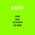 Solo Kit & Pods 1K Puffs 0MG & 28.5MG