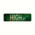 Metal Street Signs Decor