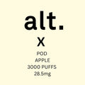 Alt X Pods & Device 3000 Puffs 28.5mg