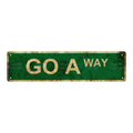 Metal Street Signs Decor
