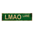 Metal Street Signs Decor