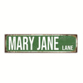 Metal Street Signs Decor