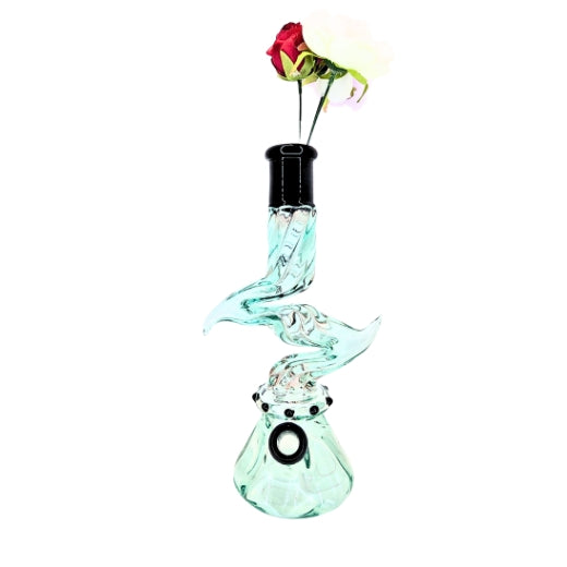 Glass Water Pipe 1181 H40cm