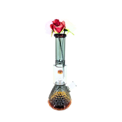 Glass Water Pipe 1186 H33cm