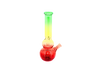 Rasta Round Base Glass Water Pipe (13231)