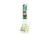 XL Clear Beaker base Glass Water Pipe (Rick & Morty Print)