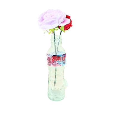 Glass Water Pipe 13613 Backwoods Print Mixed H23cm