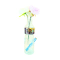 S Bottle Glass Waterpipe with Rick & Morty Print (23cm)