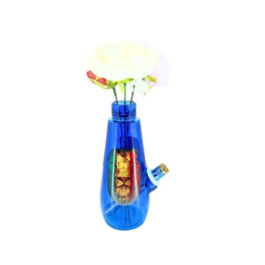 S Sauce Bottle Rasta Lion Print Mixed Colours (H19cm) (13626)