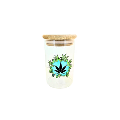 Bamboo Glass Container SW3009