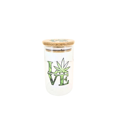 Bamboo Glass Container SW3009