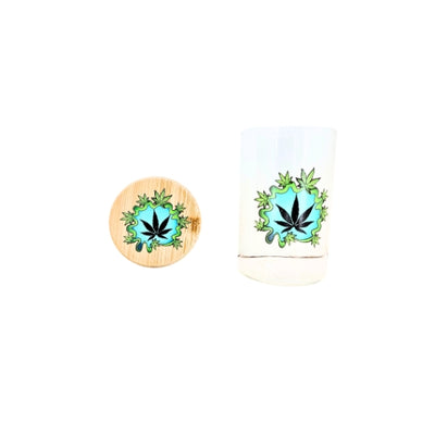 Bamboo Glass Container SW3009