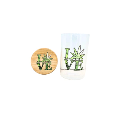 Bamboo Glass Container SW3009
