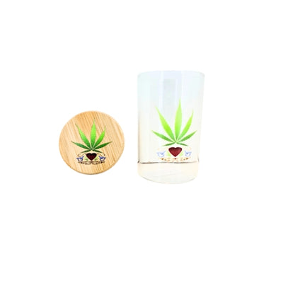 Bamboo Glass Container SW3009