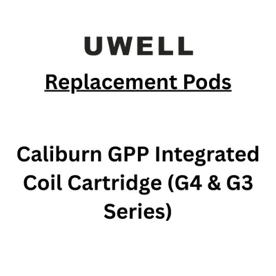 Uwell Caliburn GPP Integrated Coil Cartridge (G4 & G3 Series)