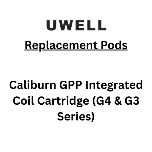 Uwell Caliburn GPP Integrated Coil Cartridge (G4 & G3 Series)