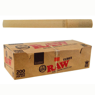 RAW CLASSIC CIGARETTE TUBES (200 PER BOX)