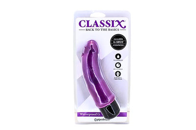 Classix Back to The Basics Waterproof G Purple Vibrator (PD1926-12)