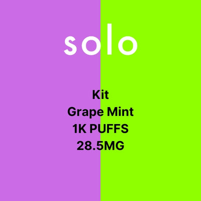 Solo Kit & Pods 1K Puffs 28.5MG