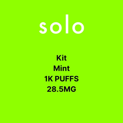 Solo Kit & Pods 1K Puffs 28.5MG