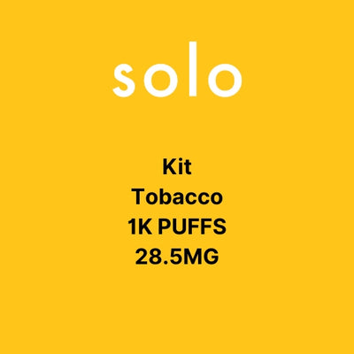 Solo Kit & Pods 1K Puffs 28.5MG