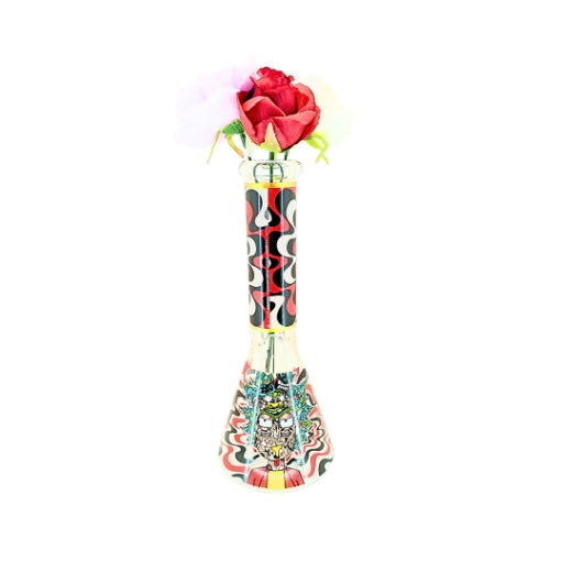 Glass Vase LOT0132 Glow in the Dark 25cm