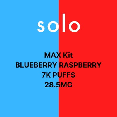 Solo Max Kits & Pods 7K Puff 28.5MG