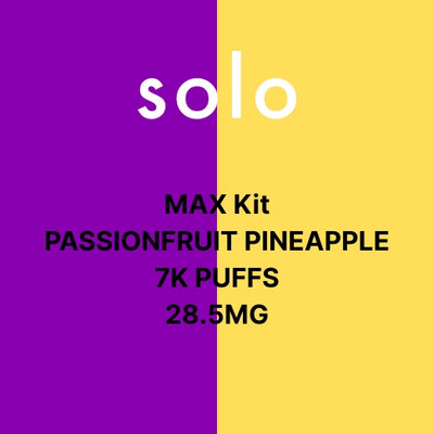 Solo Max Kits & Pods 7K Puff 28.5MG