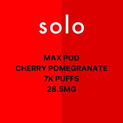 Solo Max Kits & Pods 7K Puff 28.5MG