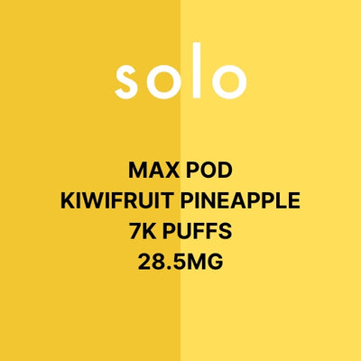 Solo Max Kits & Pods 7K Puff 28.5MG