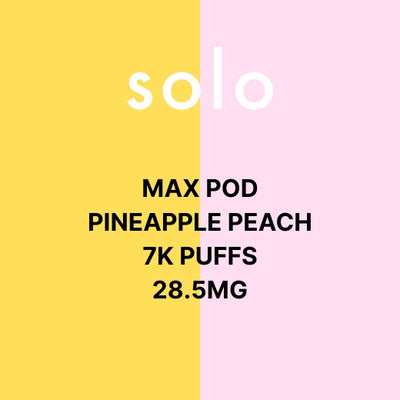 Solo Max Kits & Pods 7K Puff 28.5MG