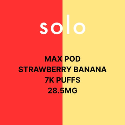 Solo Max Kits & Pods 7K Puff 28.5MG
