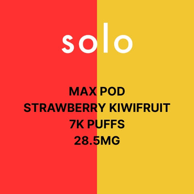 Solo Max Kits & Pods 7K Puff 28.5MG