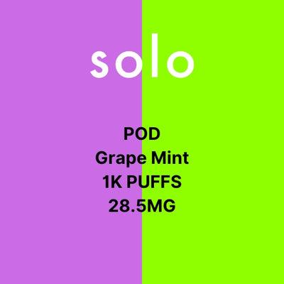 Solo Kit & Pods 1K Puffs 28.5MG