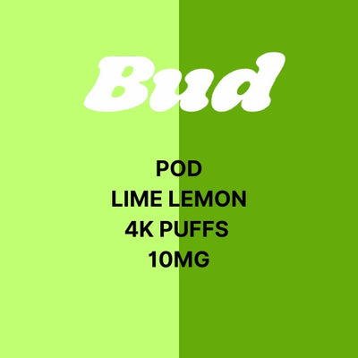 Bud Pods 0mg & 10mg 4000 Puffs