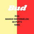 Bud Pods 0mg & 10mg 4000 Puffs