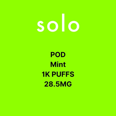 Solo Kit & Pods 1K Puffs 28.5MG
