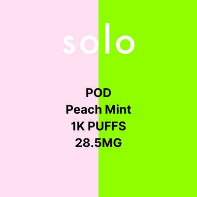 Solo Kit & Pods 1K Puffs 28.5MG