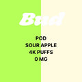 Bud Pods 0mg & 10mg 4000 Puffs