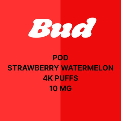 Bud Pods 0mg & 10mg 4000 Puffs