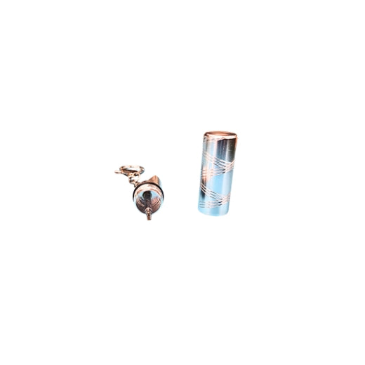 Pill Box With Mini Spoon & Carabiner