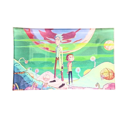Rick & Morty Glass Rolling 255x155mm MH176