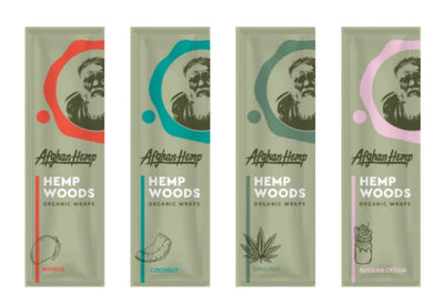 Afghan Hemp Woods Organic Wraps 2pk
