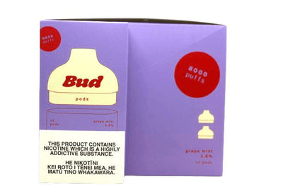 Bud  2.8% Closed Pod Vape Kit with Reusable Battery – 4000 Puffs